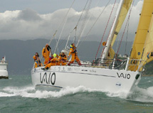 Global Challenge: "Vaio" 5° a Wellington